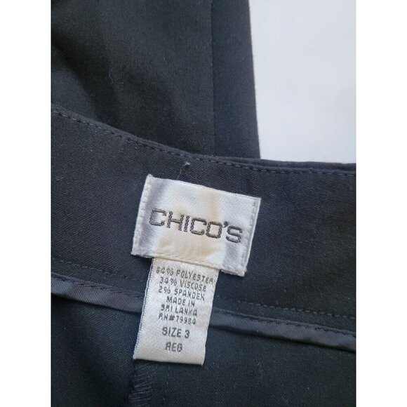 Chico's Dress Pants Bundle Size 3 Office Wear Teacher Business Casual Wedding - Picture 3 of 16